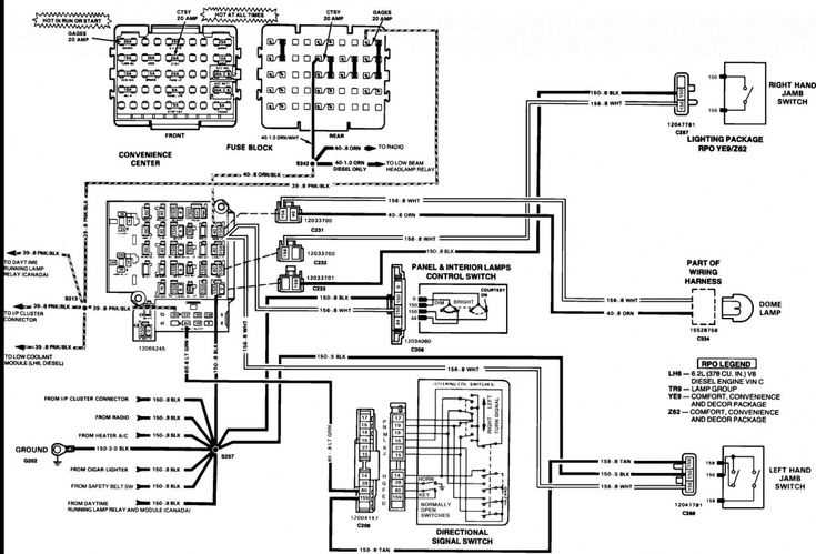 1994 chevy 1500 brake light wiring diagram