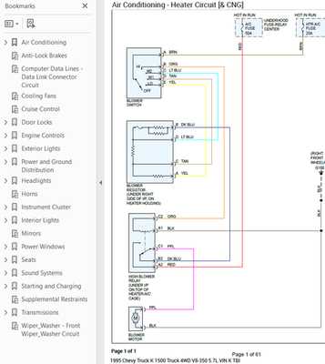 1994 chevy 1500 ignition wiring diagram