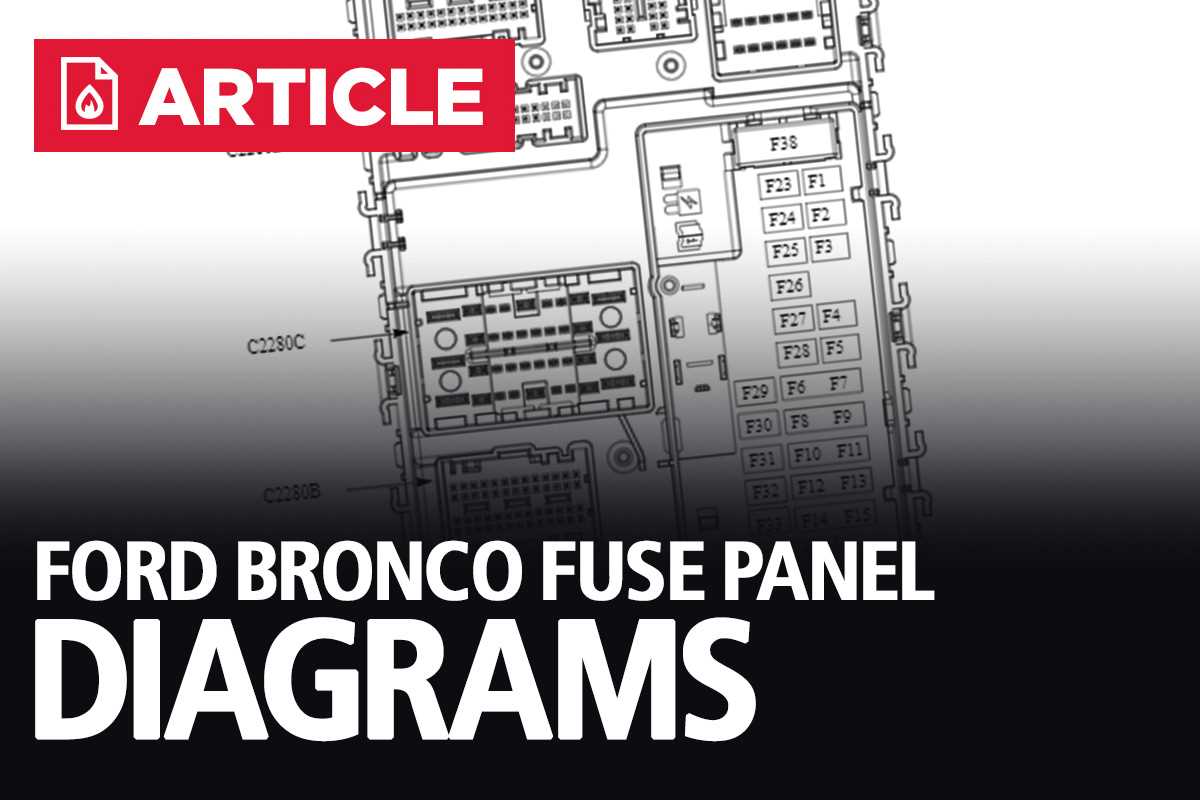 1994 ford bronco radio wiring diagram