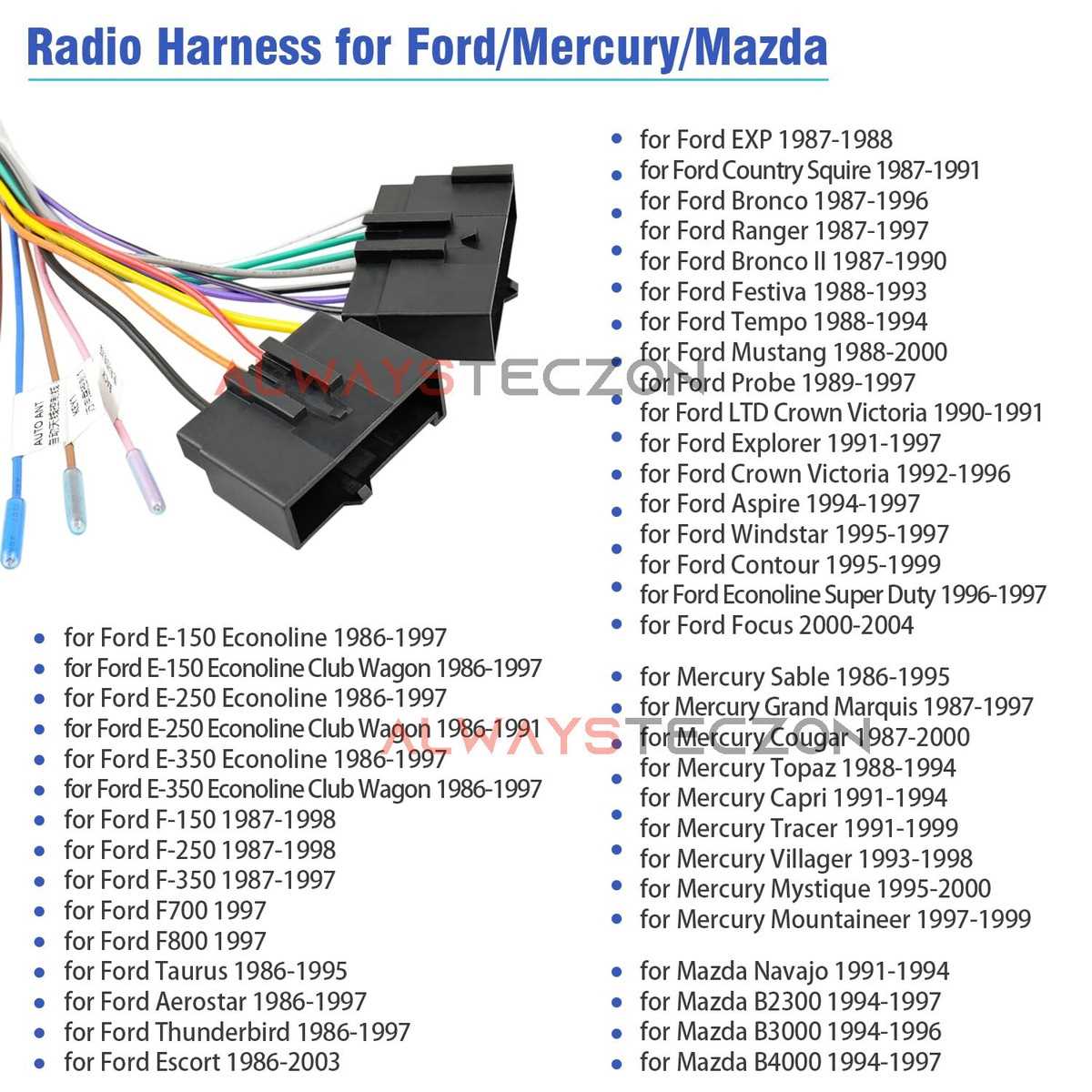 1995 f150 radio wiring diagram