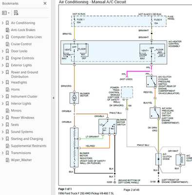 1996 ford f150 fuel pump wiring diagram