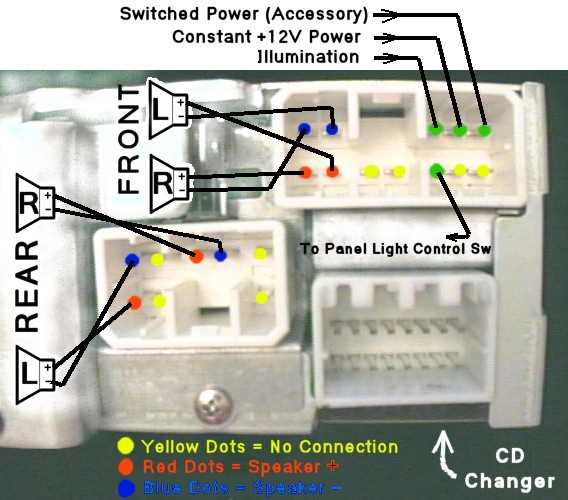 1996 mazda b2300 radio wiring diagram