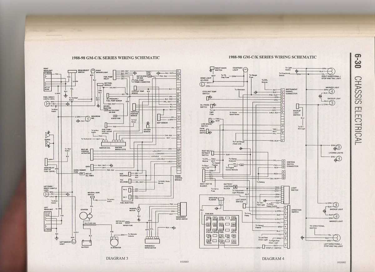 1997 chevy silverado tail light wiring diagram