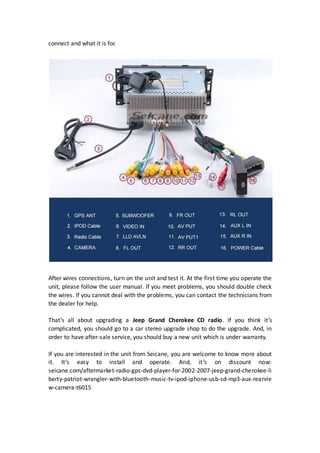 1997 jeep grand cherokee stereo wiring diagram