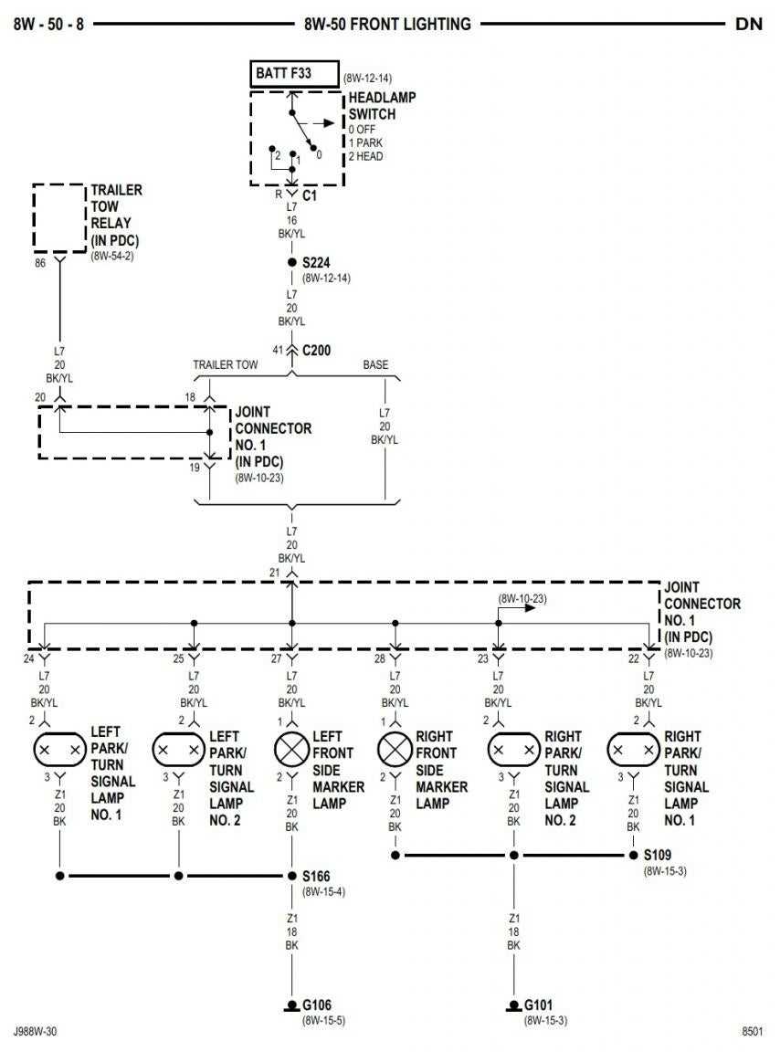 1998 dodge ram 2500 headlight switch wiring diagram