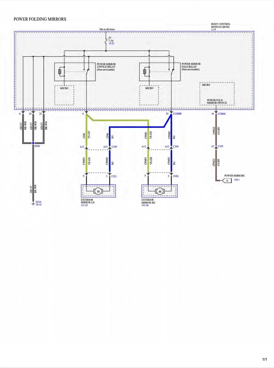 1998 ford explorer radio wiring diagram