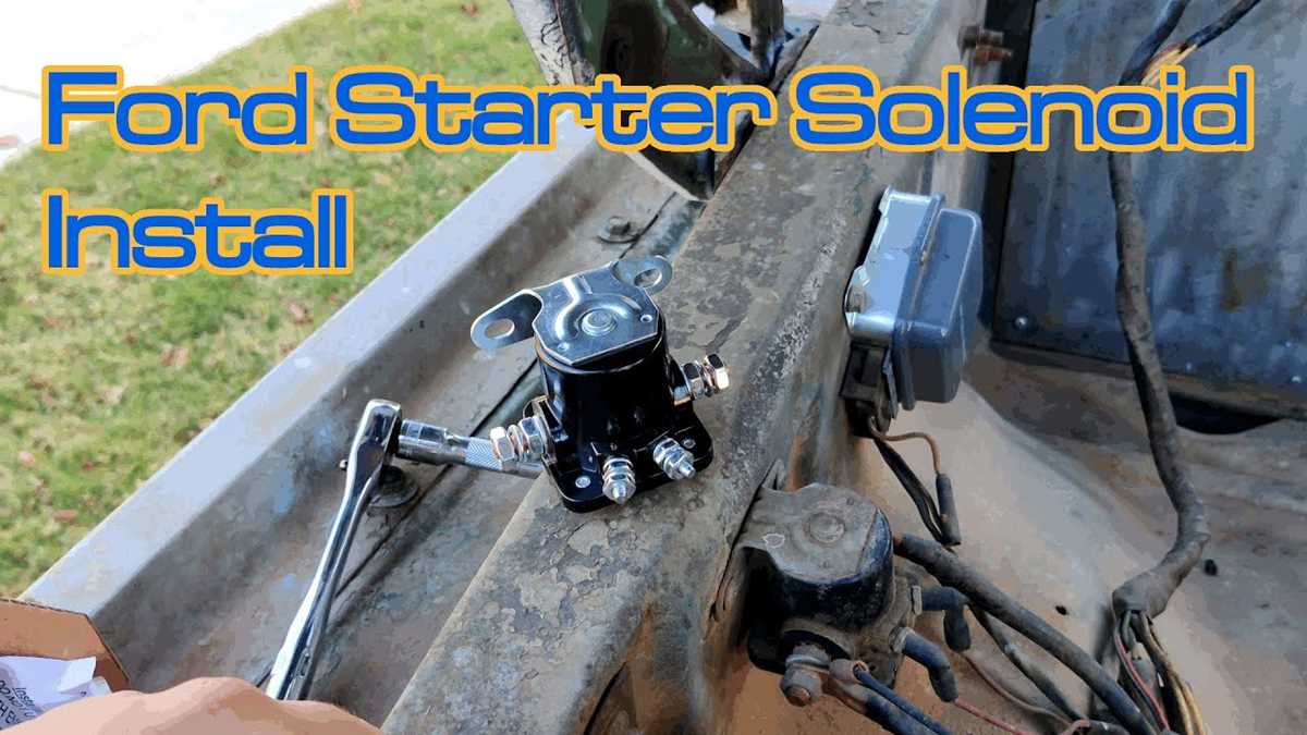 1998 ford f150 starter solenoid wiring diagram