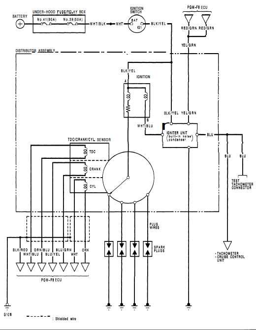 1998 honda civic ignition wiring diagram