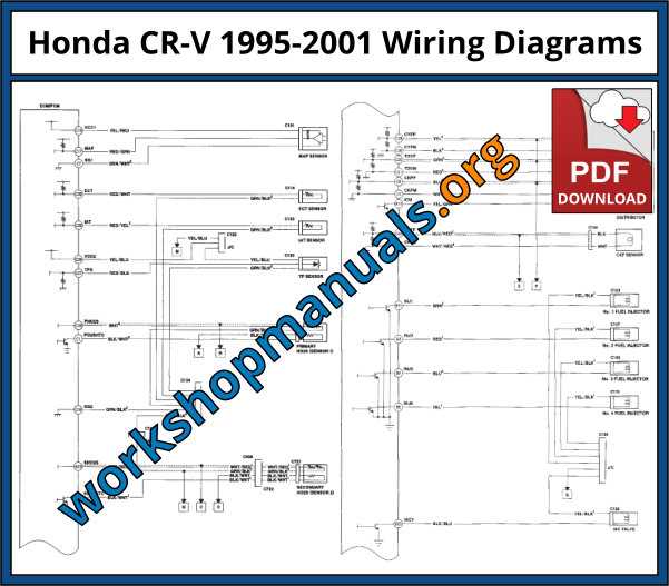 1999 honda crv door wiring diagram
