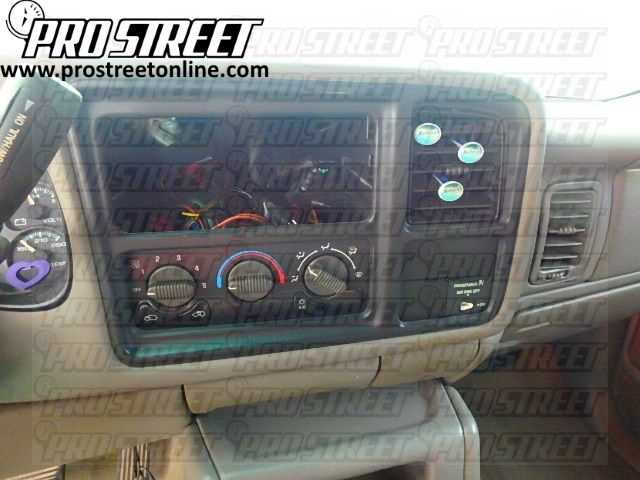 1999 chevy silverado radio wiring harness diagram