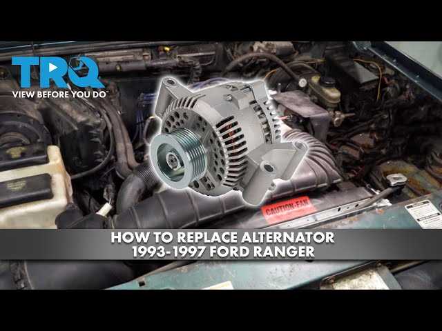 1999 ford ranger alternator wiring diagram