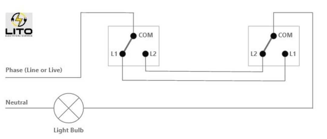 2 light switch wiring diagram