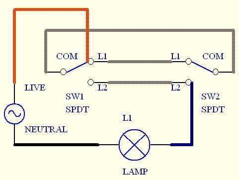 2 light switch wiring diagram