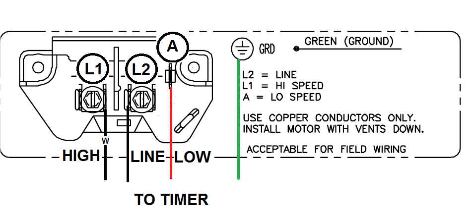 2 speed motor wiring diagram 1 phase