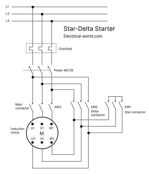 2 speed starter wiring diagram