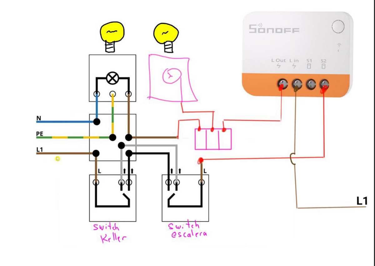 2 switches one light wiring diagram