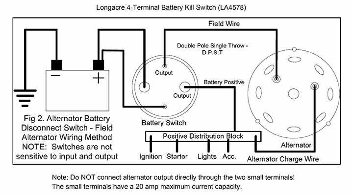 2 wire kill switch wiring diagram