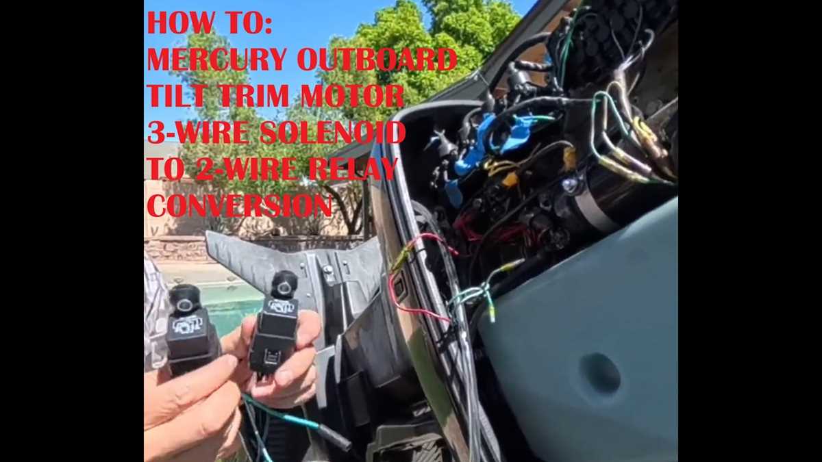 2 wire trim motor wiring diagram
