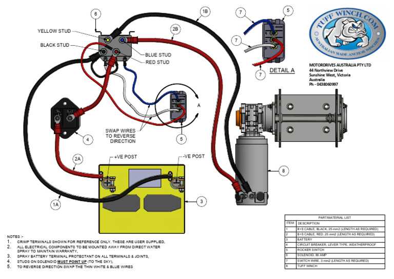2 wire winch wiring diagram