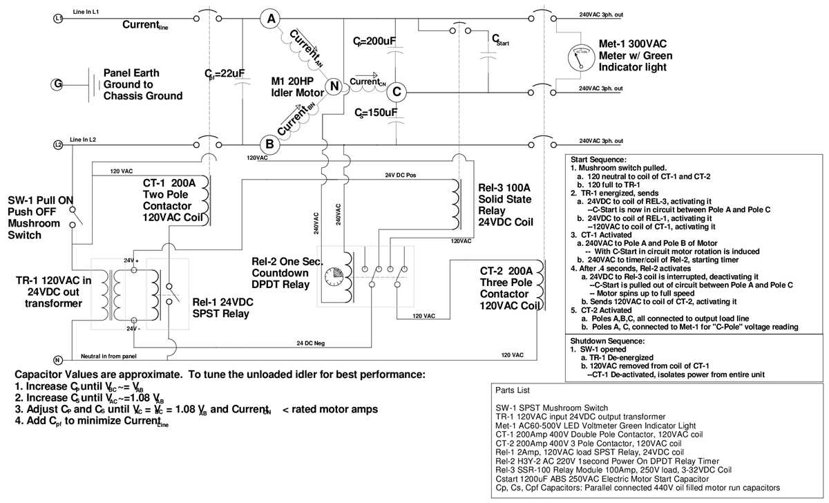 2 phase to 3 phase converter circuit diagram