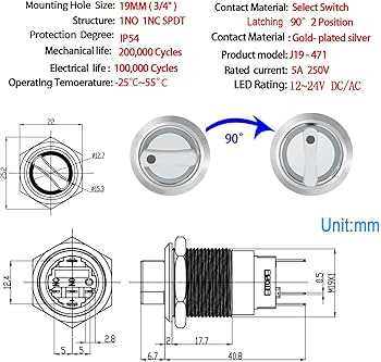 2 pole 5 position rotary switch wiring diagram