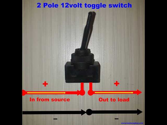 2 wire toggle switch wiring diagram