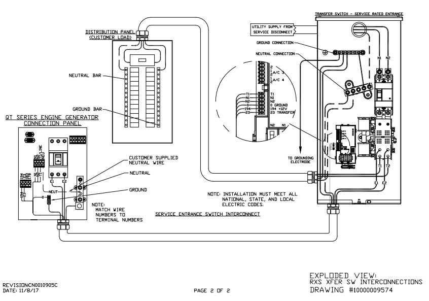 200 amp schematic generac transfer switch wiring diagram