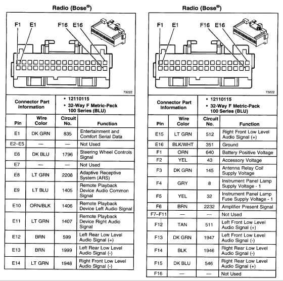 2000 buick century radio wiring diagram