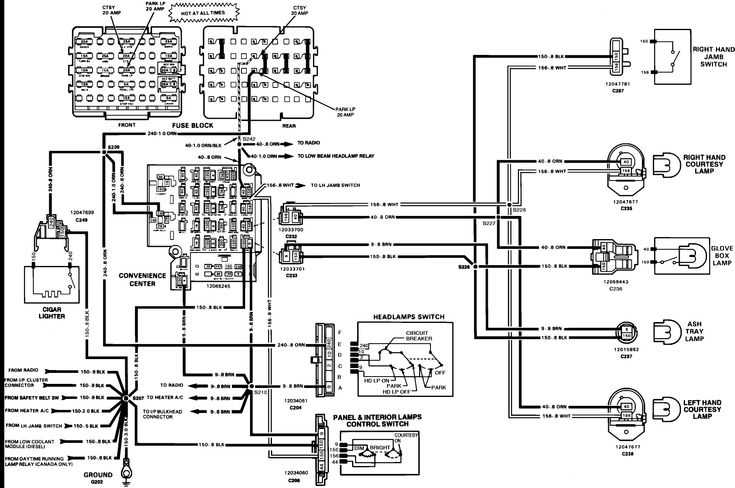 2000 chevy silverado 1500 headlight wiring diagram