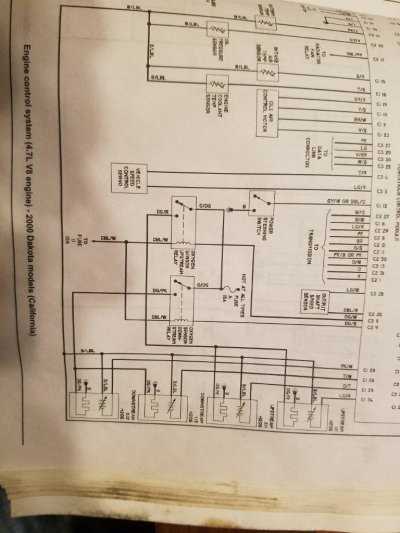2000 dodge dakota wiring diagram