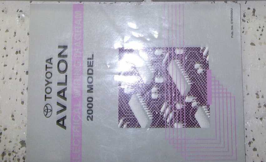 2000 toyota avalon wiring diagram