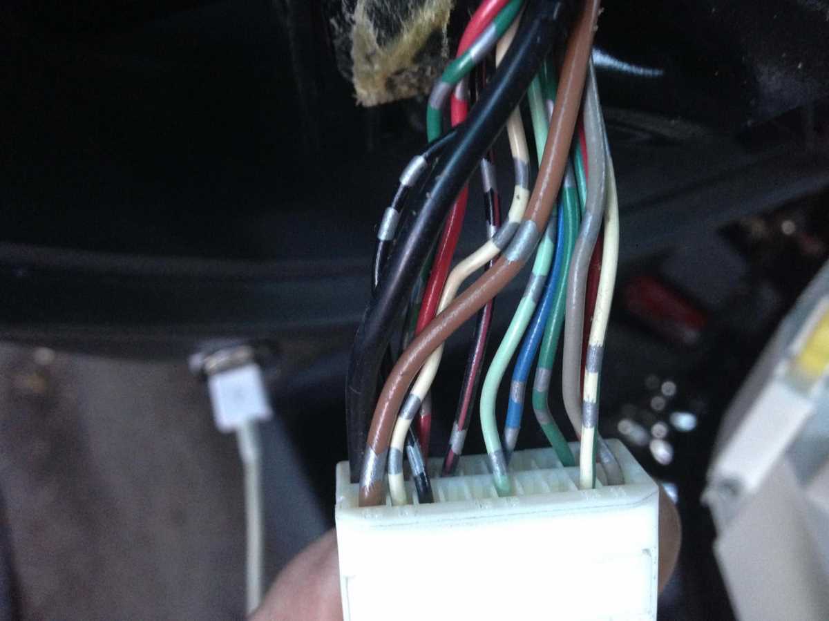 2000 toyota tundra radio wiring diagram