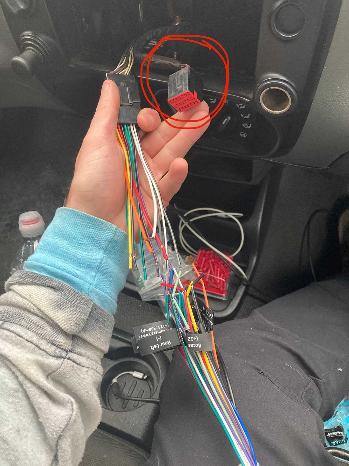 2000 ford ranger radio wiring harness diagram