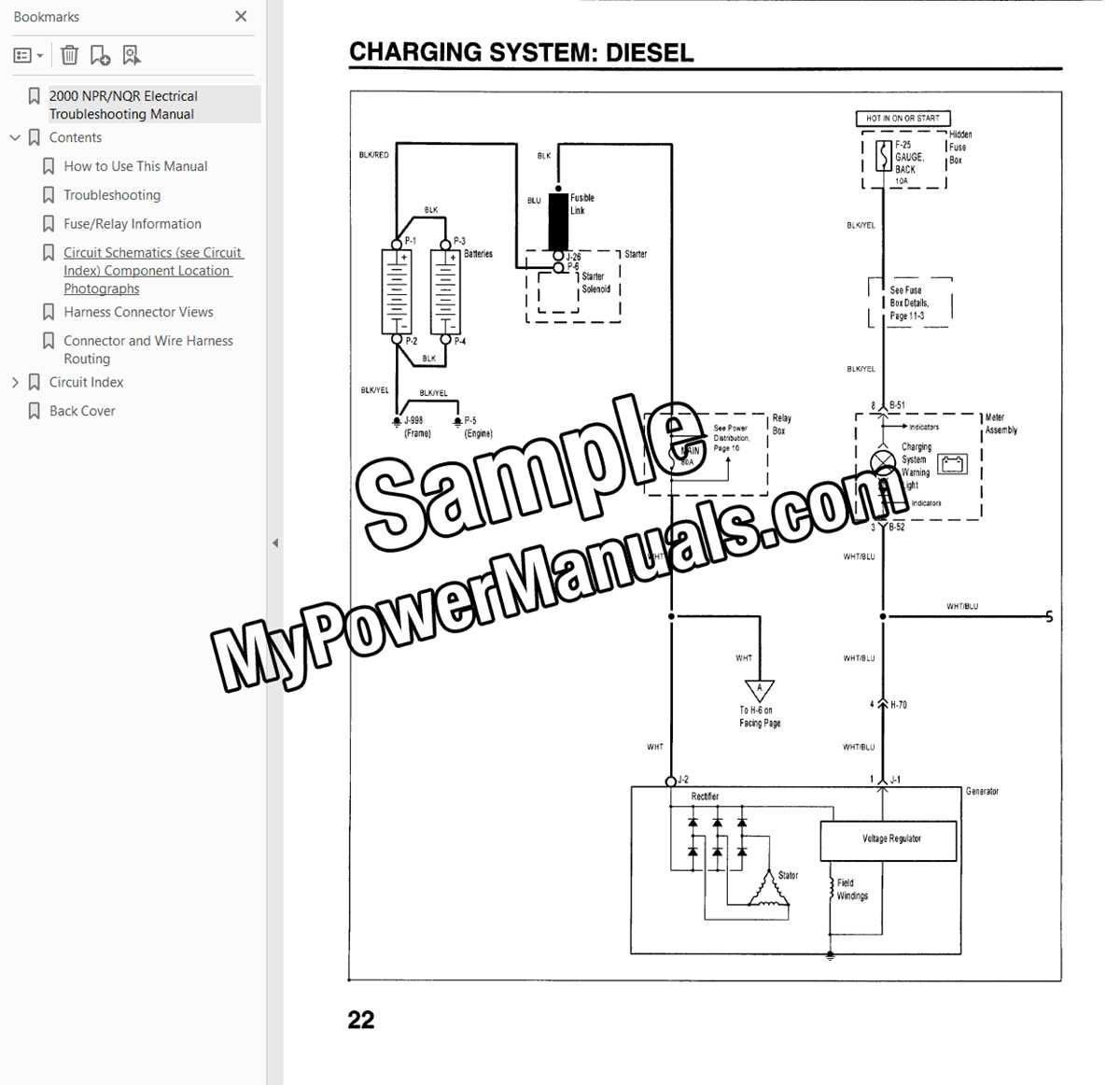 2000 isuzu npr wiring diagram