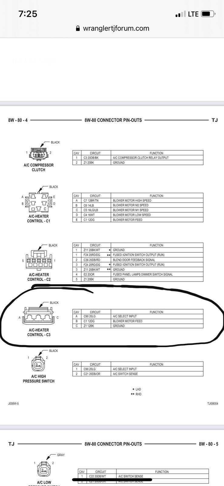 2000 jeep wrangler wiring diagram
