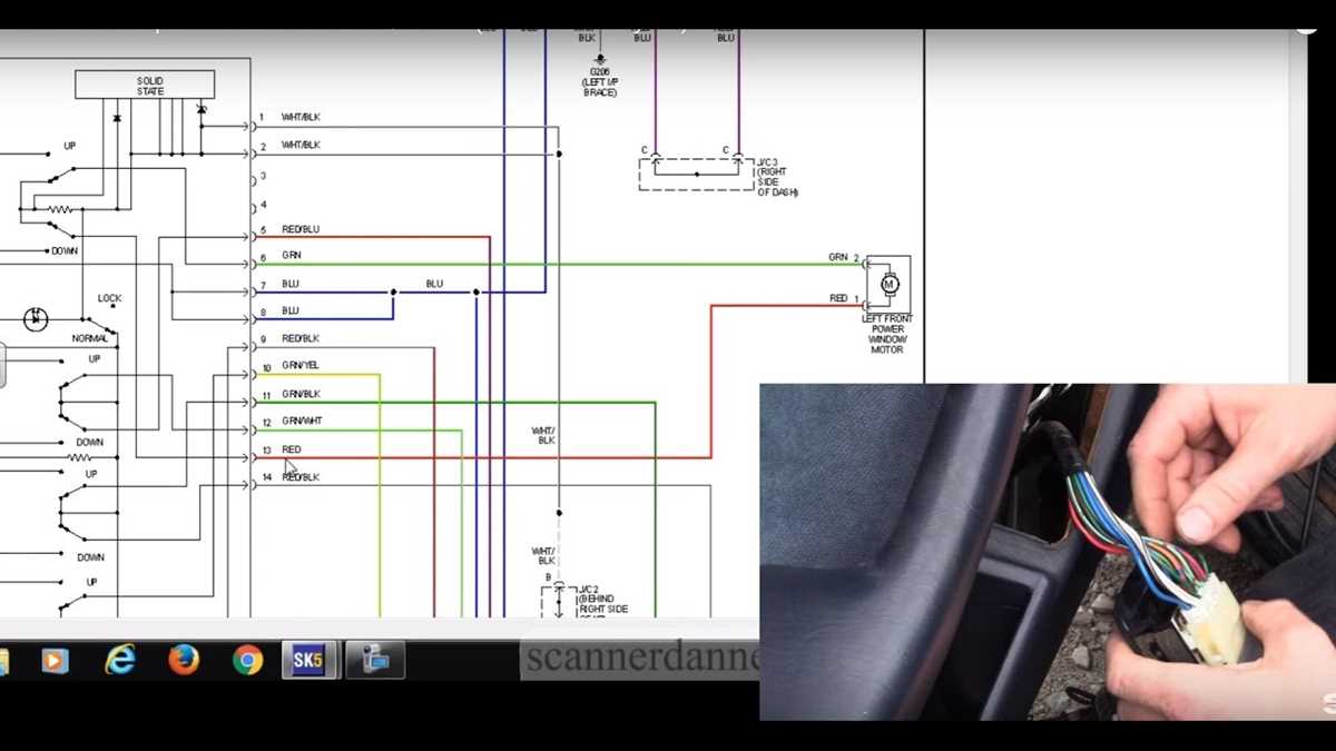2001 honda civic power window wiring diagram