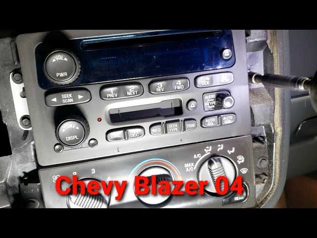 2002 chevy blazer radio wiring diagram