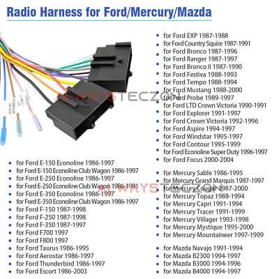 2002 ford ranger radio wiring harness diagram