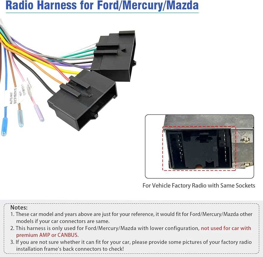 2002 ford ranger radio wiring harness diagram