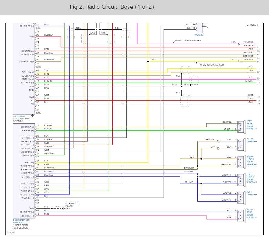 2002 nissan maxima stereo wiring diagram