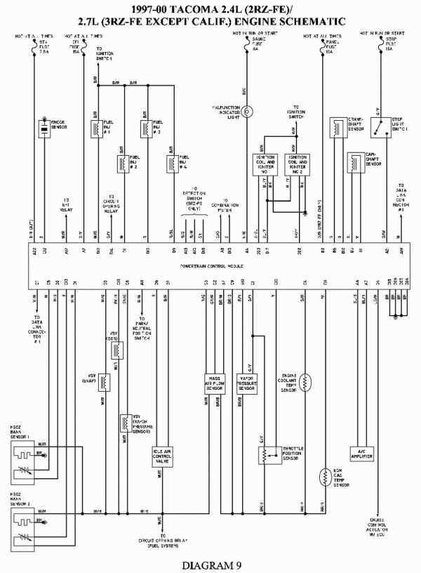 2002 toyota tacoma radio wiring diagram