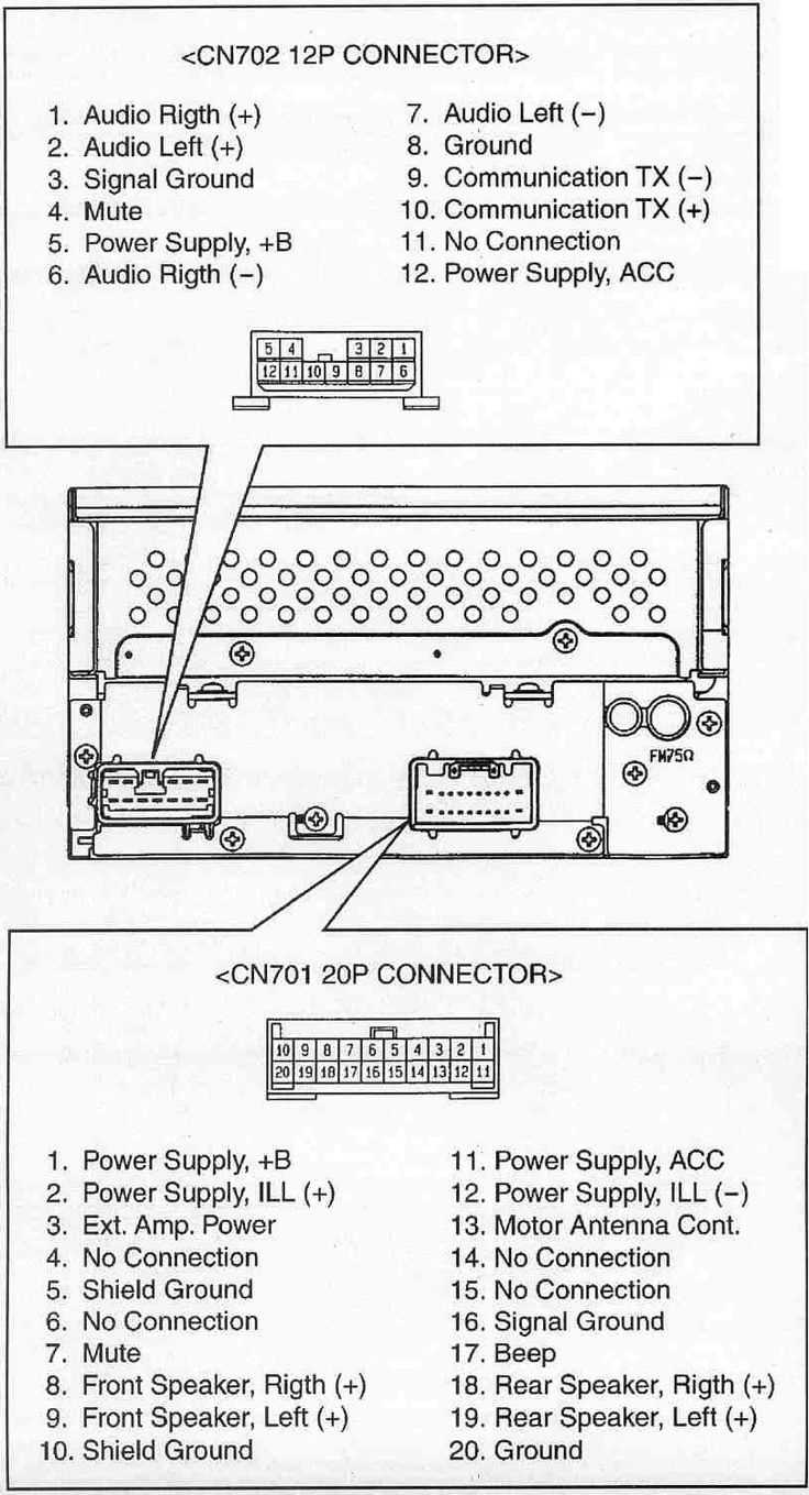 2002 toyota tacoma radio wiring diagram