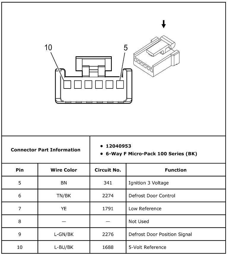 2003 chevy silverado blower motor resistor wiring diagram