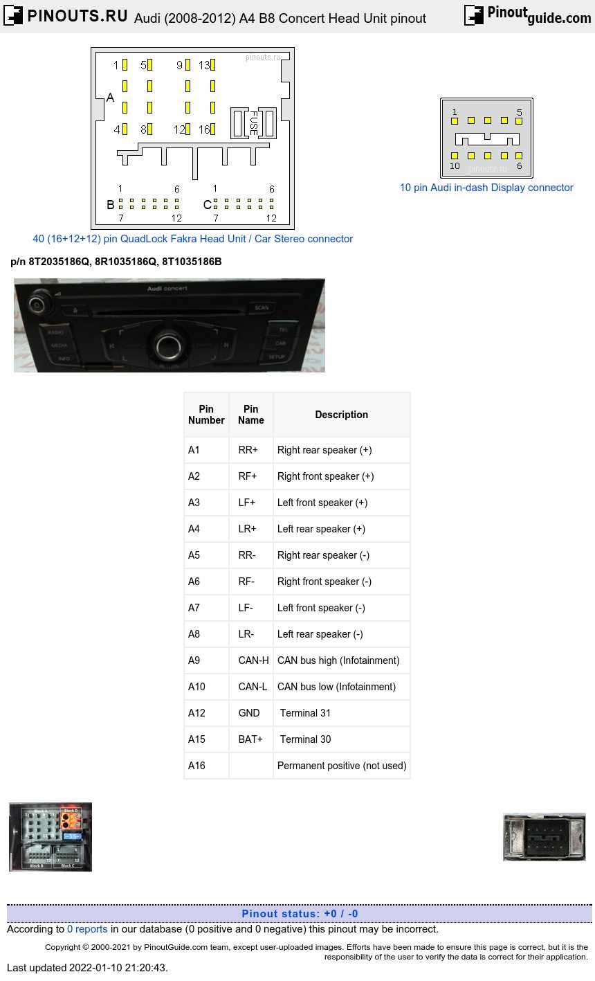 2003 audi a4 radio wiring diagram