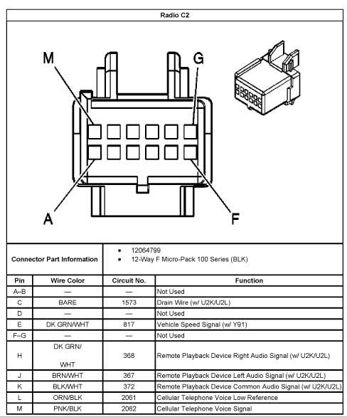 2003 chevy silverado radio wiring diagram