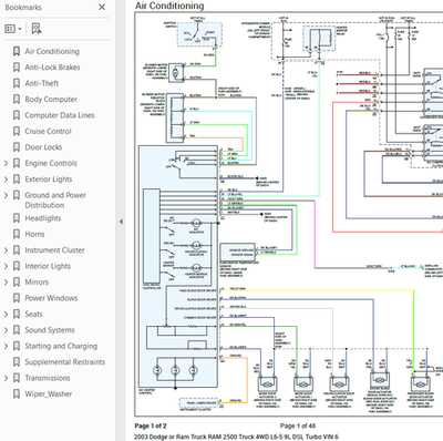 2003 dodge 2500 tail light wiring diagram