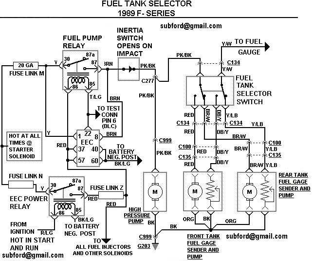 2003 ford f250 fuel pump wiring diagram