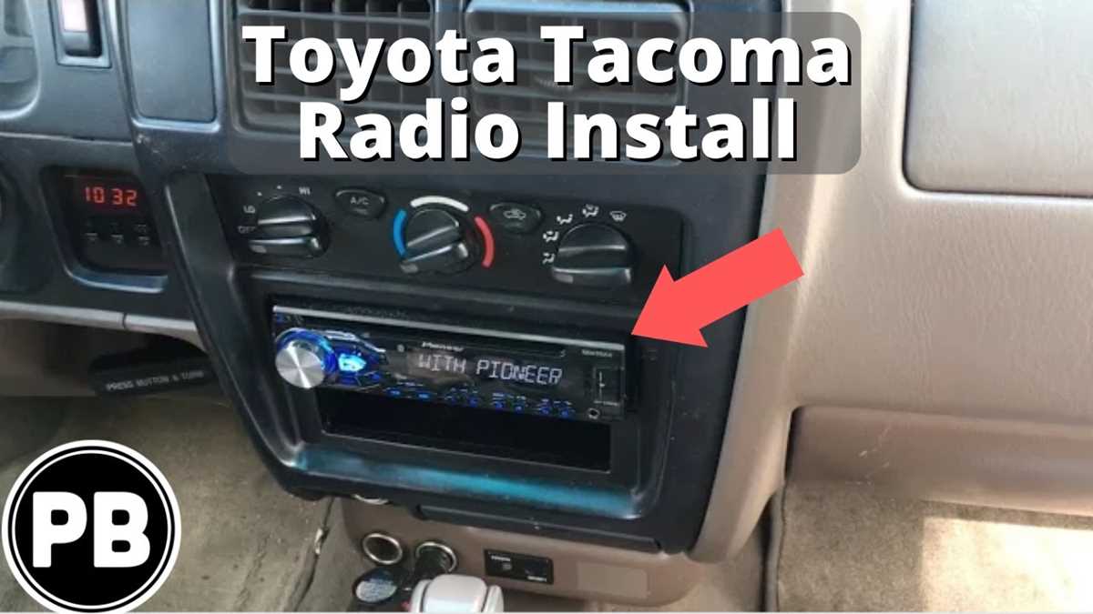 2003 toyota tacoma radio wiring diagram