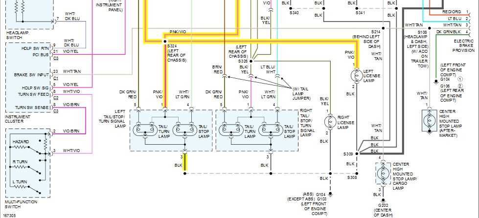 2004 dodge ram 1500 brake light wiring diagram