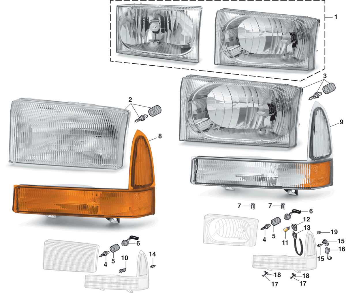2004 ford f250 headlight wiring diagram